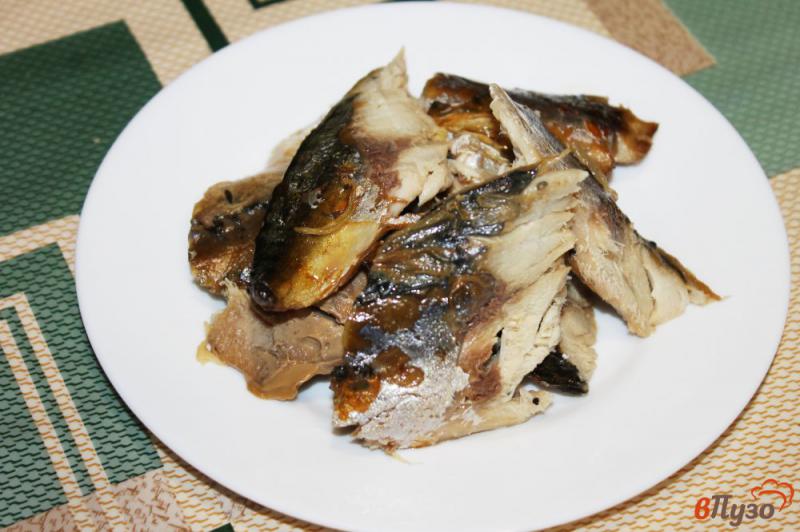 Фото приготовление рецепта: Филе скумбрии запеченное с тимьяном шаг №7