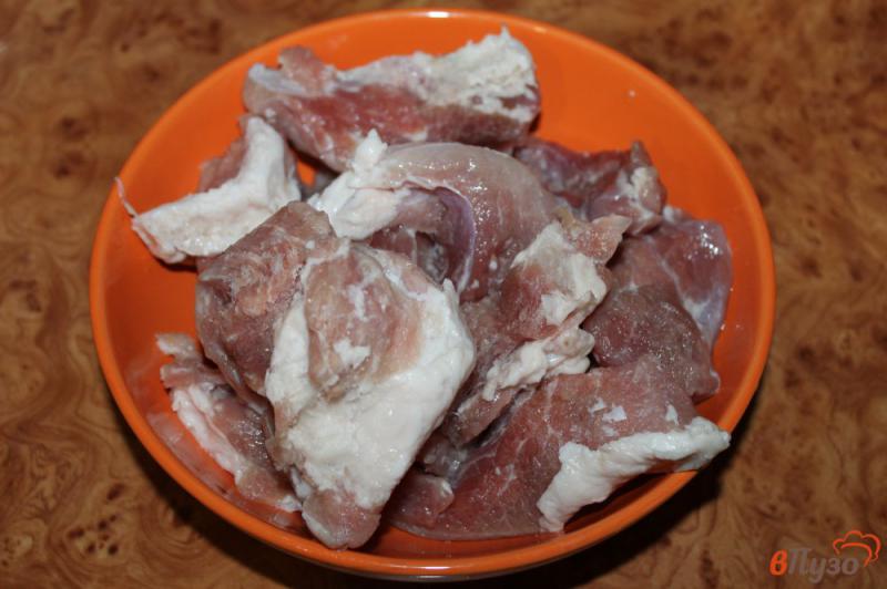 Фото приготовление рецепта: Свинина запеченная в рукаве с травами шаг №1