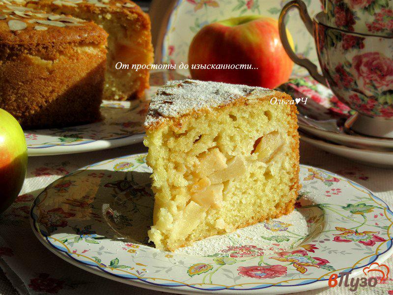 Фото приготовление рецепта: Девонширский яблочный пирог шаг №7