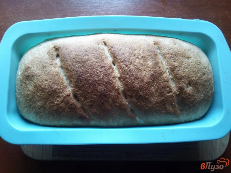 Фото приготовление рецепта: Пшенично-ржаной хлеб на сыворотке шаг №7