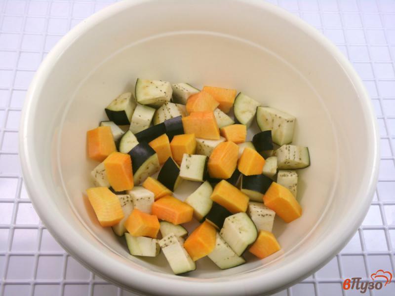 Фото приготовление рецепта: Рагу из запеченных овощей в томатном соусе шаг №1