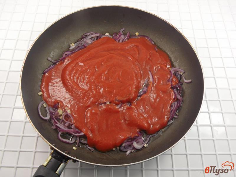Фото приготовление рецепта: Рагу из запеченных овощей в томатном соусе шаг №6