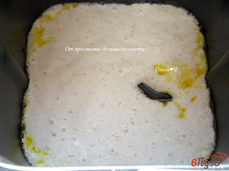 Фото приготовление рецепта: Цельнозерновой горчичный хлеб шаг №2