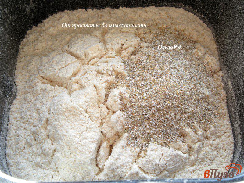 Фото приготовление рецепта: Цельнозерновой горчичный хлеб шаг №3
