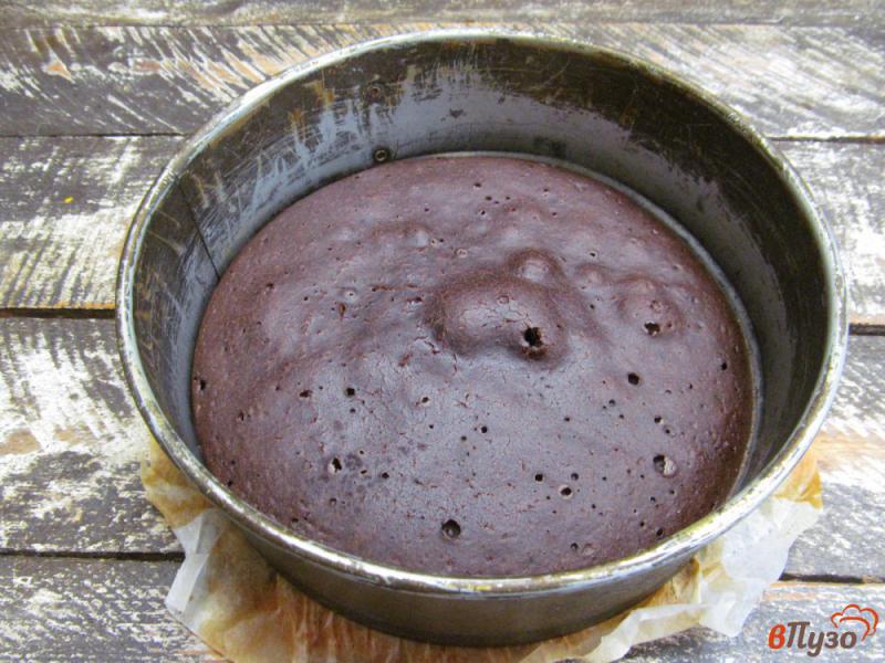 Фото приготовление рецепта: Шоколадное пирожное шаг №6