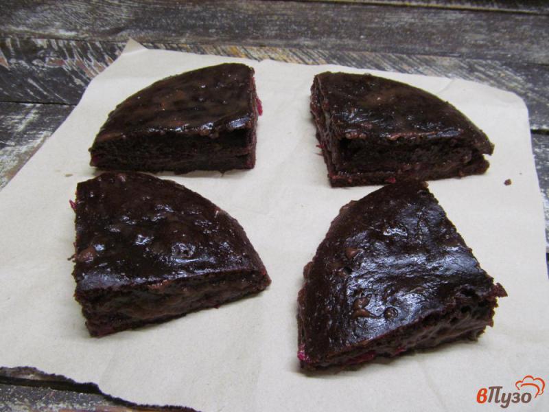 Фото приготовление рецепта: Шоколадное пирожное шаг №13