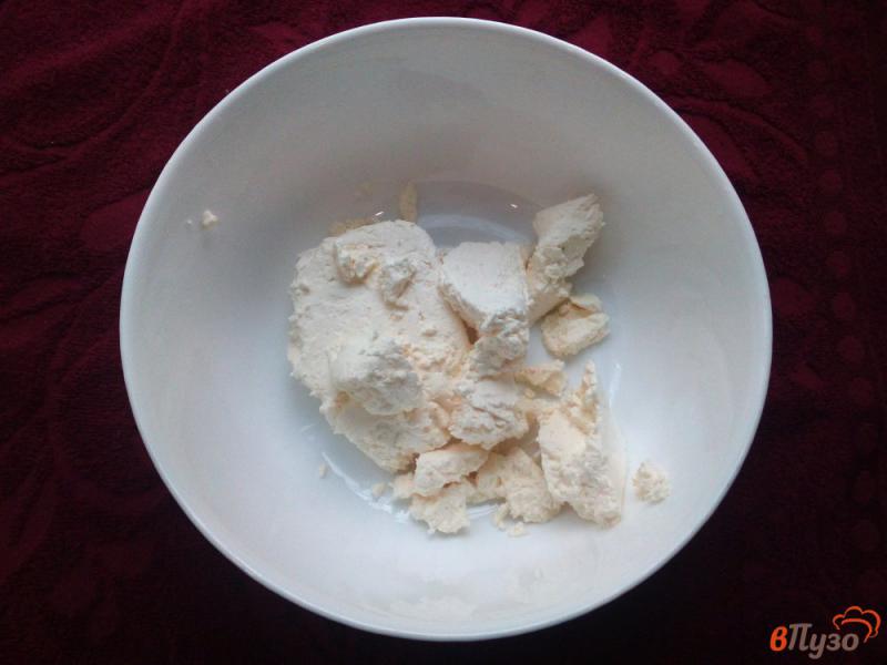 Фото приготовление рецепта: Сырники с творогом ванилином и изюмом шаг №1