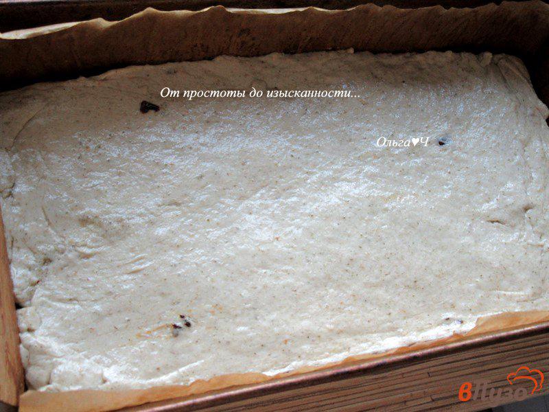 Фото приготовление рецепта: Цельнозерновой молочный хлеб с водорослевой солью и томатами шаг №4