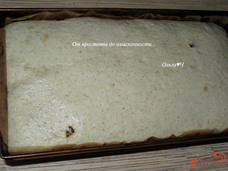 Фото приготовление рецепта: Цельнозерновой молочный хлеб с водорослевой солью и томатами шаг №5