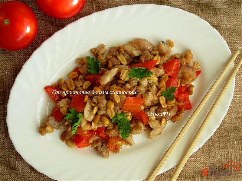 Фото приготовление рецепта: Курица «Кунг Пао» шаг №9