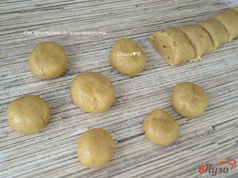 Фото приготовление рецепта: Печенье на топленом масле с корицей шаг №4