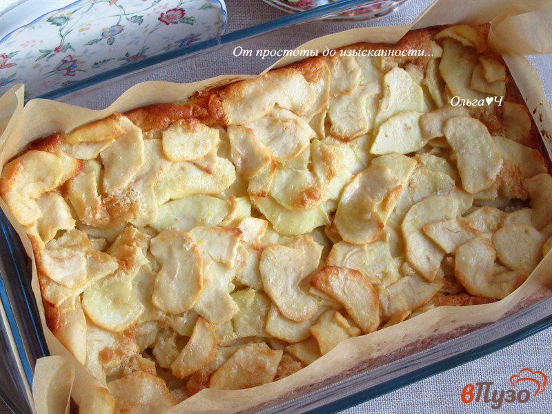 Фото приготовление рецепта: Яблочный пирог сестер Симили шаг №5