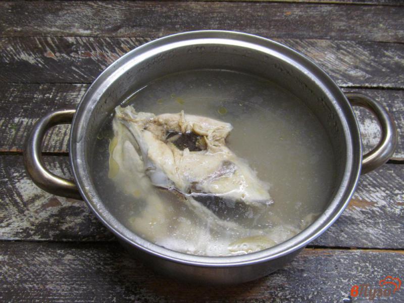 Фото приготовление рецепта: Гороховый суп на курином бульоне с цветной капустой шаг №1