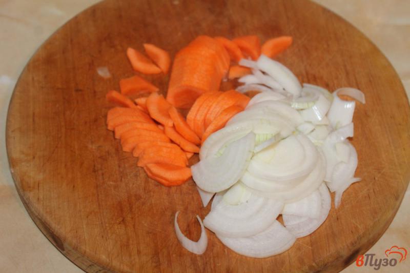 Фото приготовление рецепта: Рагу из кабачка и цветной капусты шаг №2