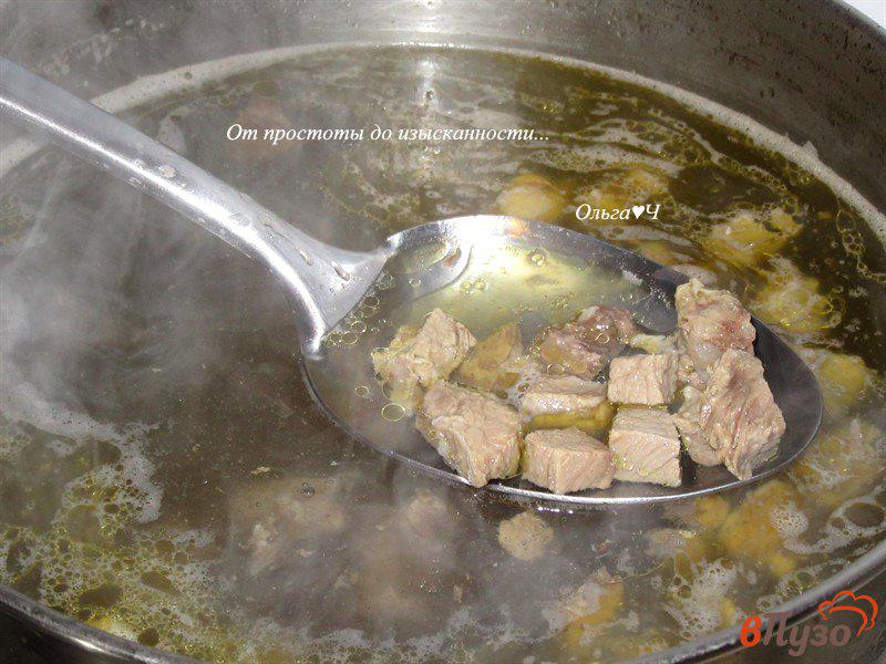 Фото приготовление рецепта: Суп из говядины «Два перца» шаг №3