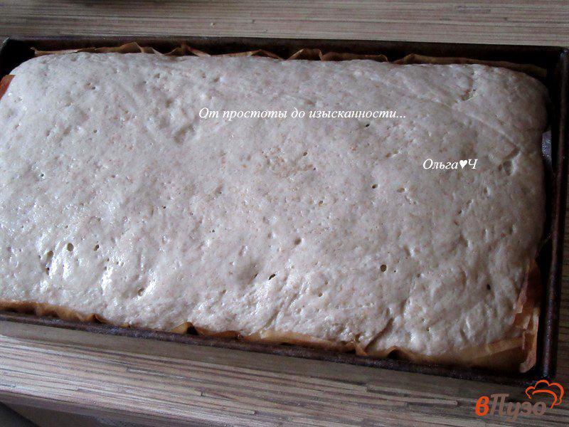 Фото приготовление рецепта: Цельнозерновой сметанный хлеб с гречневой мукой шаг №5