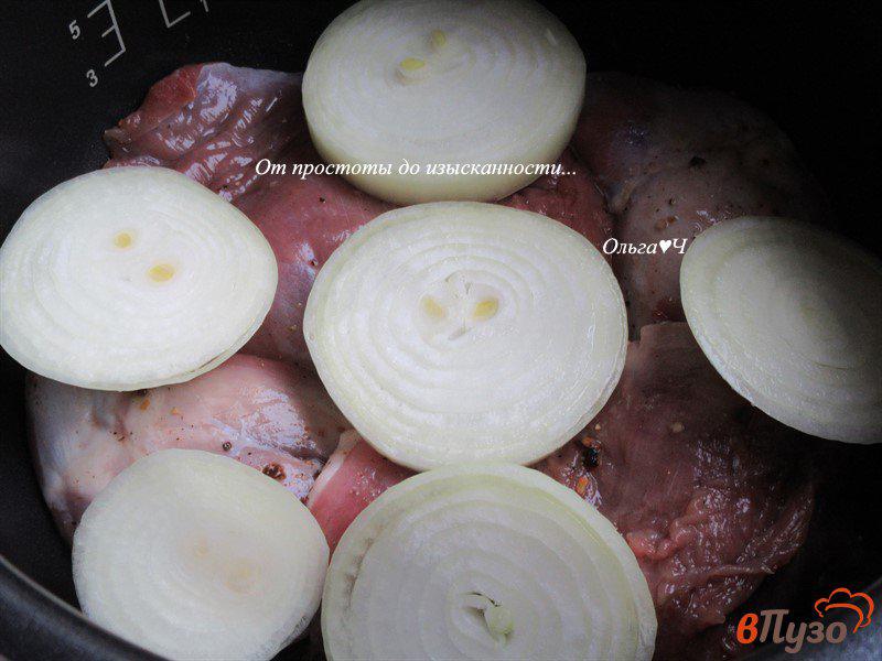 Фото приготовление рецепта: Утка с овощами в мультиварке шаг №2