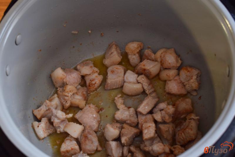 Фото приготовление рецепта: Капуста с мясом в мультиварке шаг №1