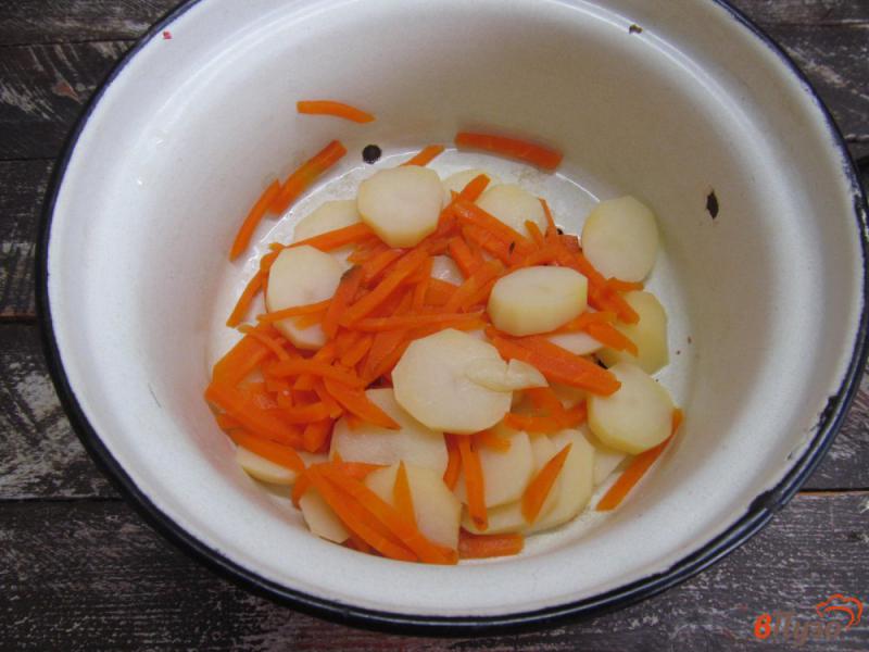 Фото приготовление рецепта: Морковно-картофельный салат шаг №4