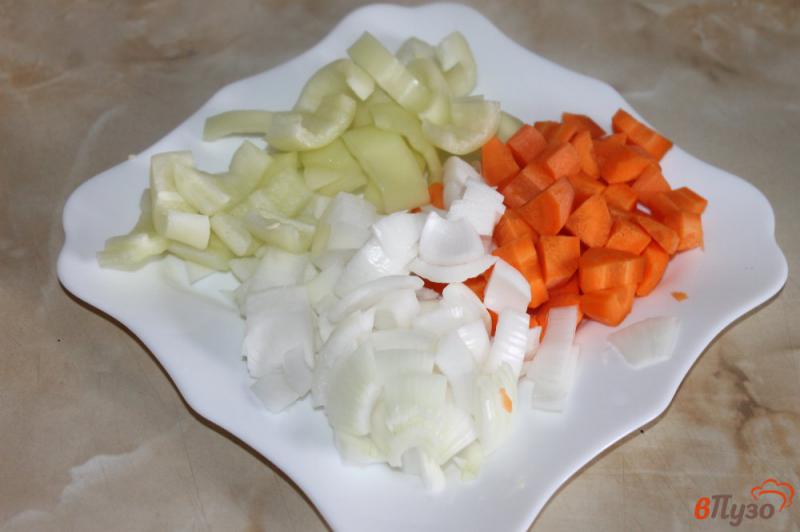 Фото приготовление рецепта: Овощное рагу с томатами шаг №2