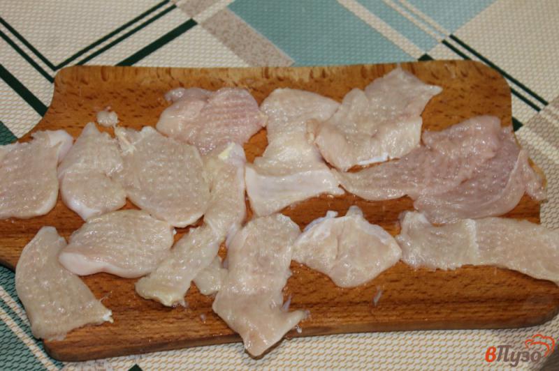 Фото приготовление рецепта: Отбивные из куриного филе с паприкой шаг №1