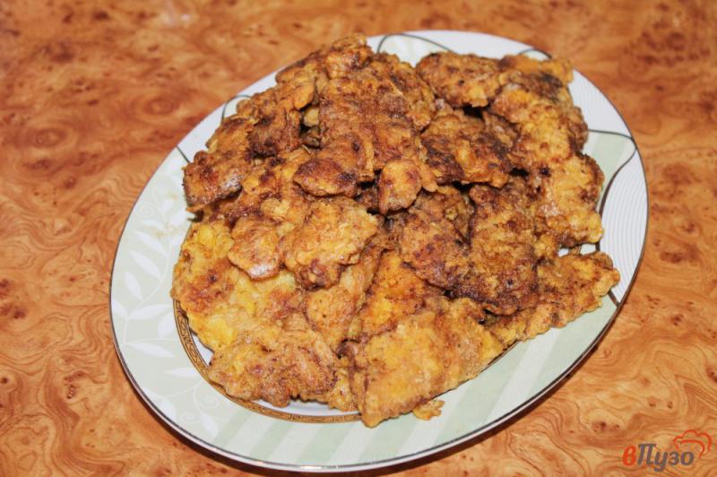 Фото приготовление рецепта: Отбивные из куриного филе с паприкой шаг №7