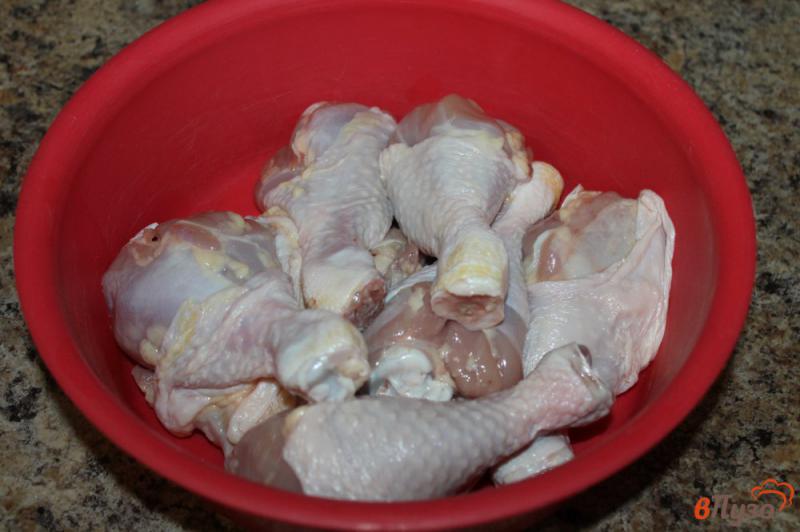 Фото приготовление рецепта: Куриные ножки маринованные в майонезе шаг №1