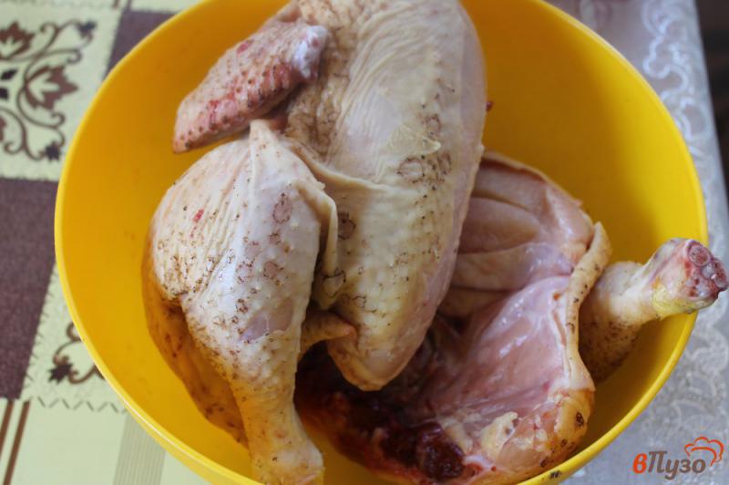 Фото приготовление рецепта: Цыпленок в рукаве шаг №1