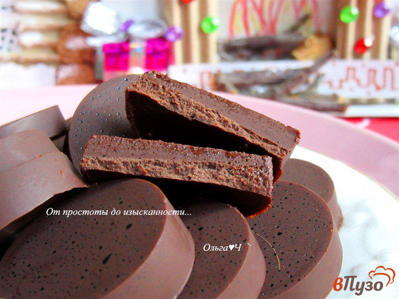 Фото приготовление рецепта: Темный шоколад на пекмезе шаг №6