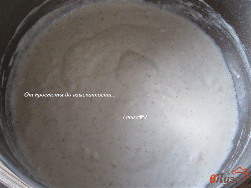 Фото приготовление рецепта: Цельнозерновой хлеб с гороховой мукой и солодом шаг №2