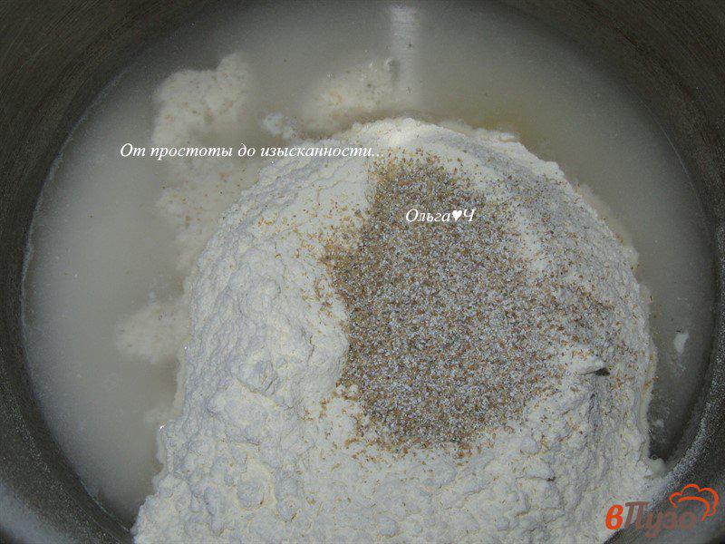 Фото приготовление рецепта: Хлеб с семечками и семенами льна шаг №1
