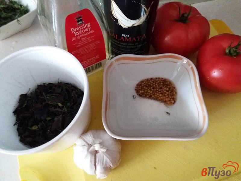 Фото приготовление рецепта: Маринованные помидоры по-итальянски шаг №1