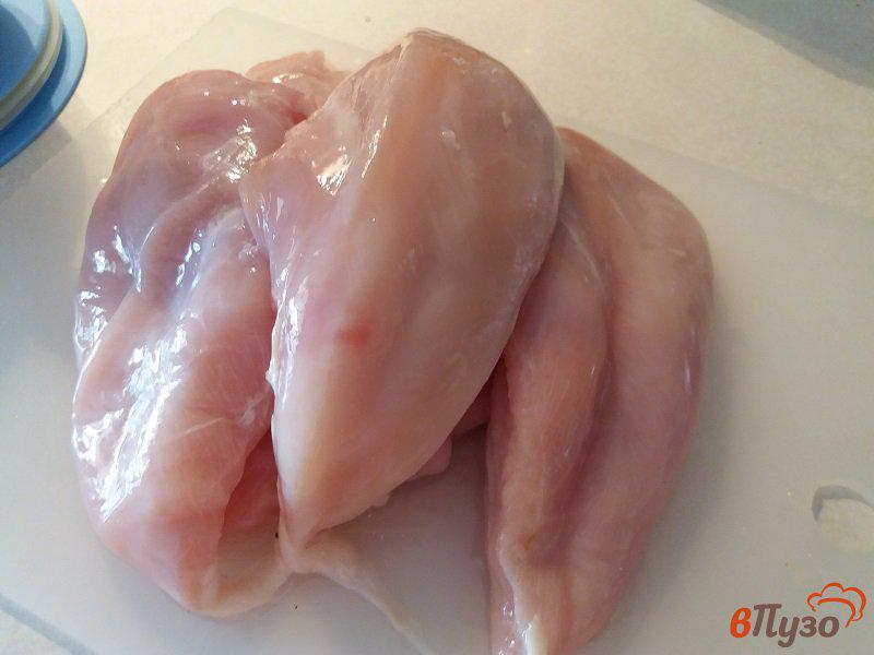 Фото приготовление рецепта: Пряные отбивные из куриного филе шаг №1