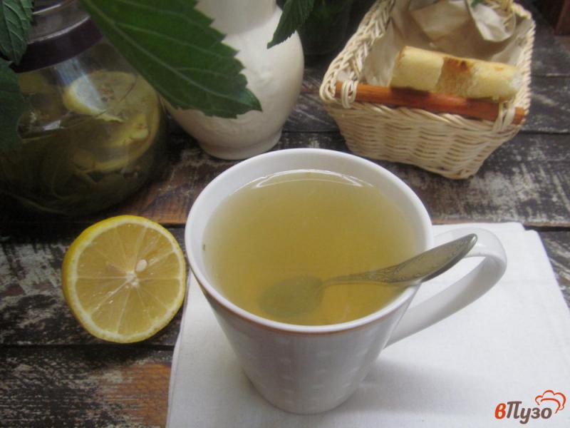 Фото приготовление рецепта: Мятный чай с кориандром и фенхелем шаг №4