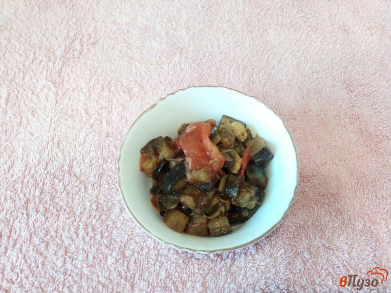 Фото приготовление рецепта: Баклажаны с помидорами шаг №5