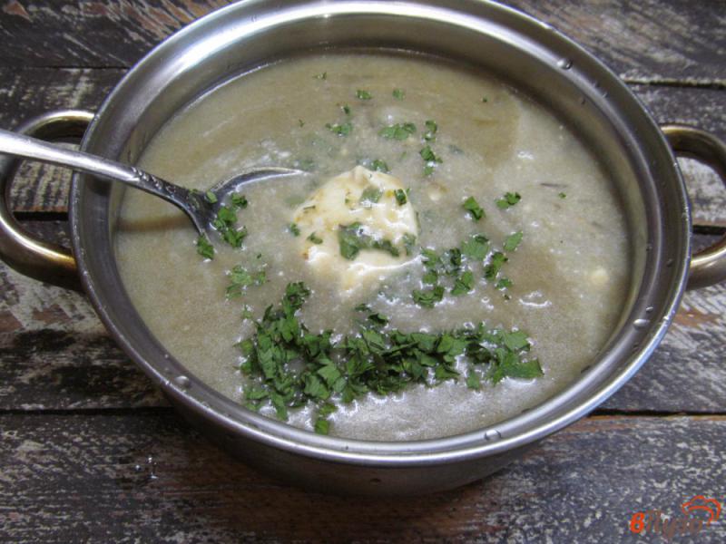 Фото приготовление рецепта: Суп из баклажанов с нутом шаг №6