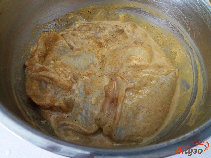 Фото приготовление рецепта: Запеченная мякоть бедра в панировке шаг №1