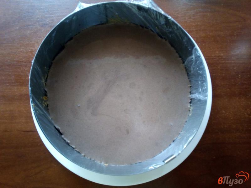 Фото приготовление рецепта: Холодный шоколадный торт без выпечки шаг №8