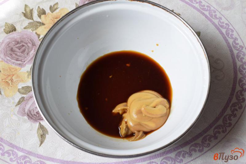 Фото приготовление рецепта: Курица запеченная в горчично-соевом маринаде шаг №1