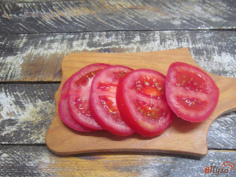 Фото приготовление рецепта: Закуска из помидоров с начинкой шаг №2