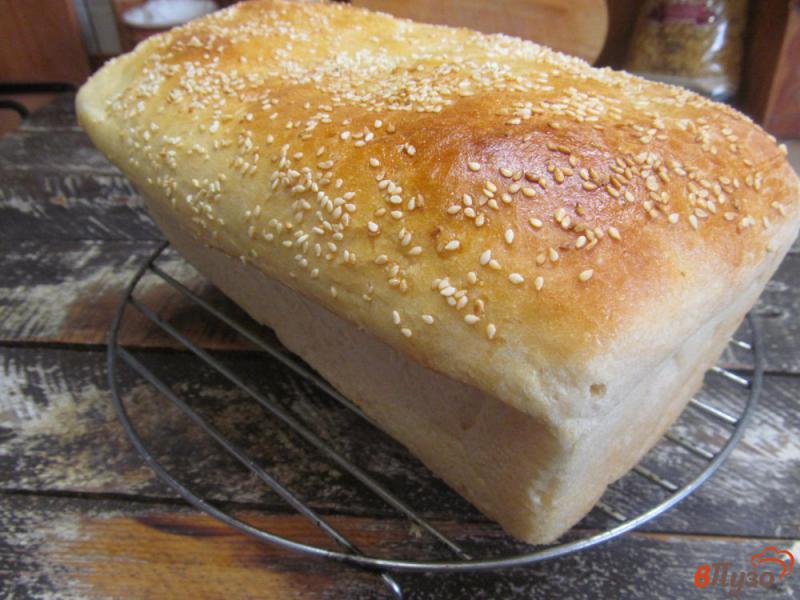 Фото приготовление рецепта: Хлеб на кунжутном молоке шаг №11