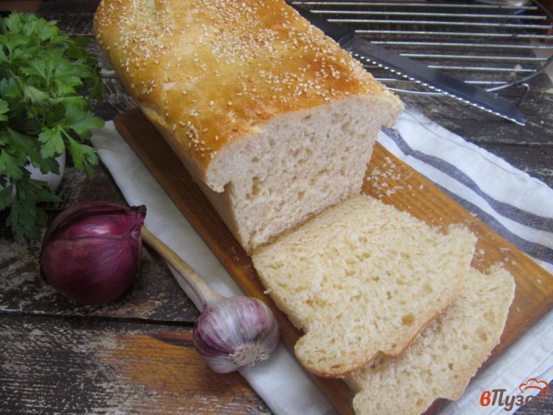 Фото приготовление рецепта: Хлеб на кунжутном молоке шаг №12