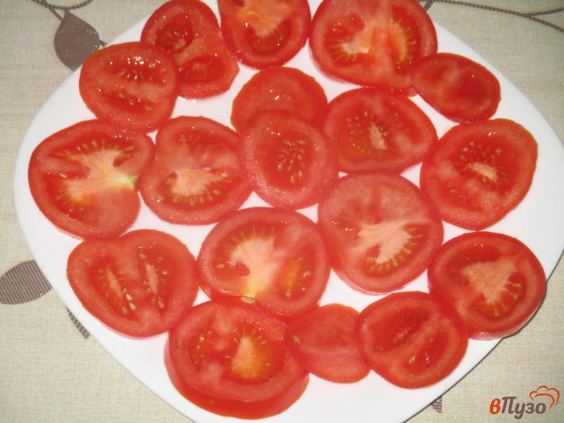 Фото приготовление рецепта: Острая закуска из помидор шаг №3
