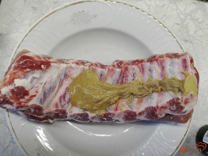 Фото приготовление рецепта: Свиные ребра в горчично-соевом маринаде шаг №1