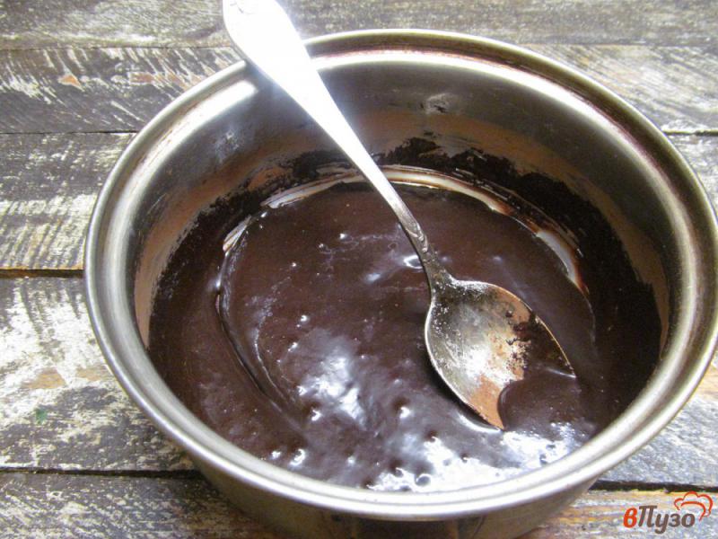 Фото приготовление рецепта: Шоколадная помадка за считанные минуты шаг №4