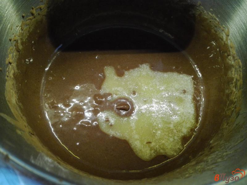 Фото приготовление рецепта: Королевская шоколадно-творожная ватрушка шаг №6
