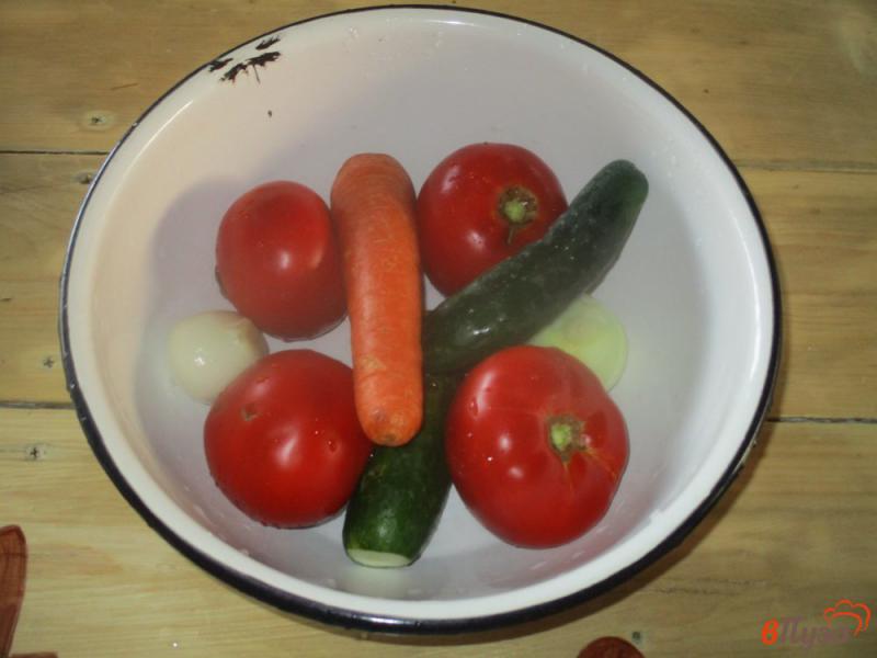 Фото приготовление рецепта: Маринованный овощной салат шаг №1