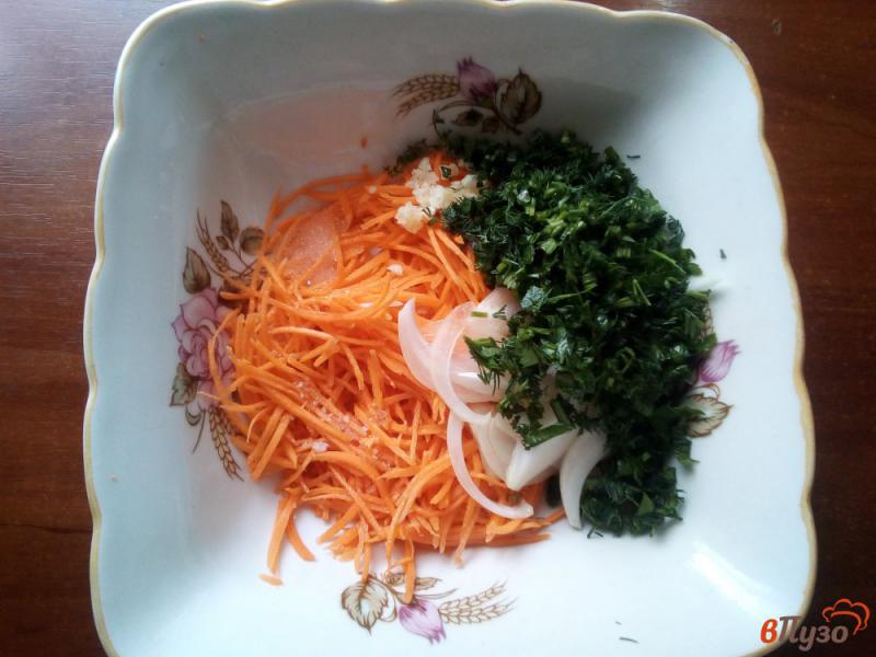 Фото приготовление рецепта: Маринованный салат из баклажан шаг №5