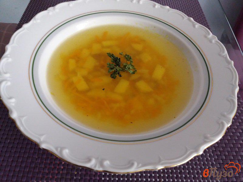 Фото приготовление рецепта: Картофельный суп с курицей шаг №9