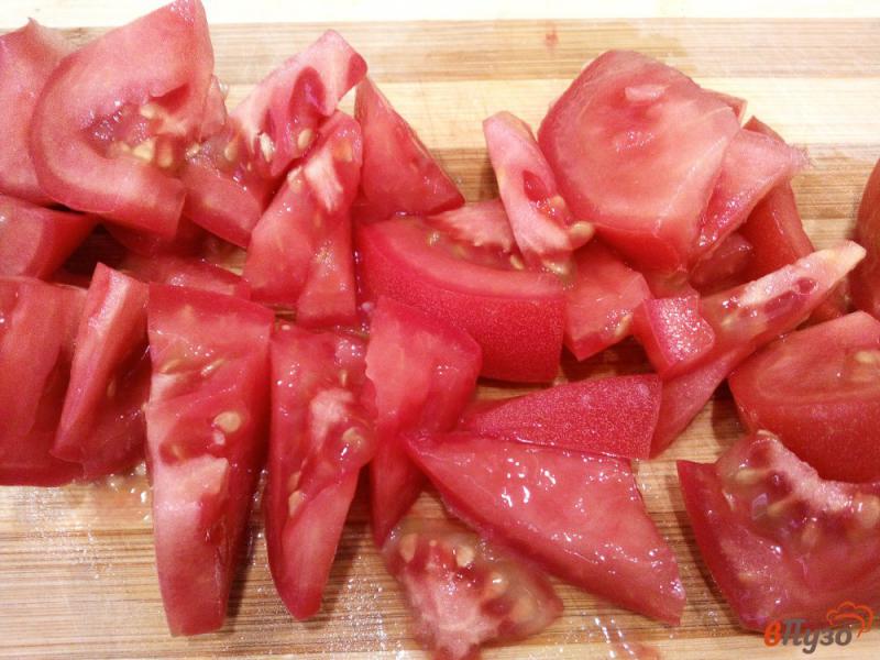 Фото приготовление рецепта: Шурпа из свинины с помидором и зеленью шаг №10
